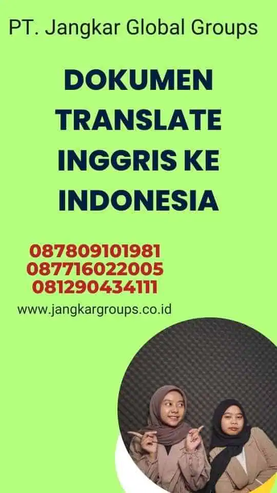 Dokumen Translate Inggris Ke Indonesia