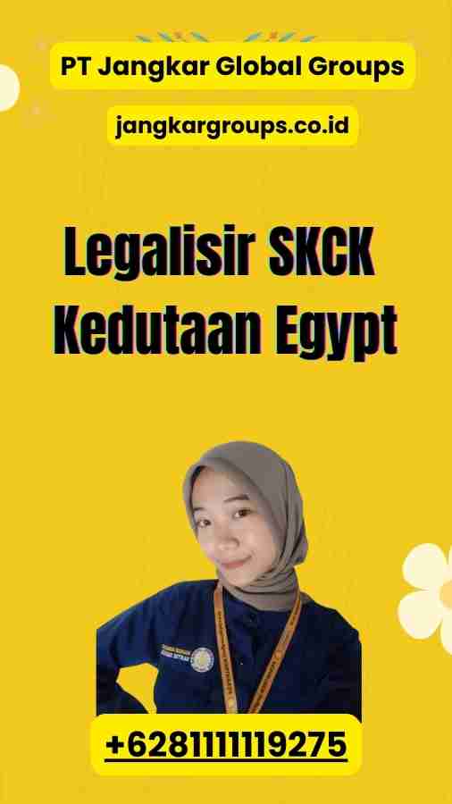 Legalisir SKCK Kedutaan Egypt