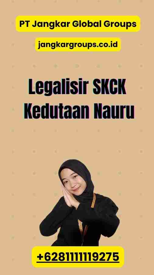 Legalisir SKCK Kedutaan Nauru