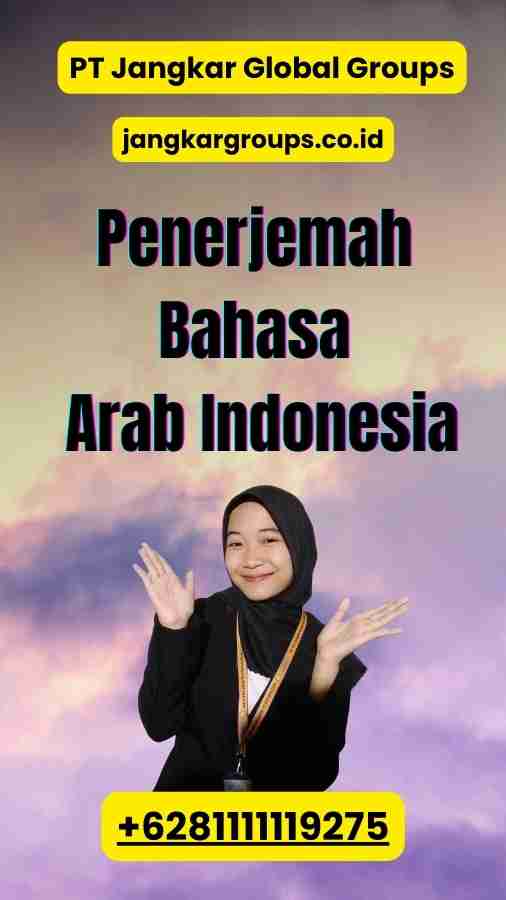 Penerjemah Bahasa Arab Indonesia