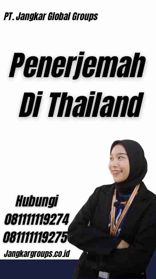 Penerjemah Di Thailand