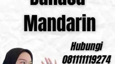 Penerjemahan Bahasa Mandarin