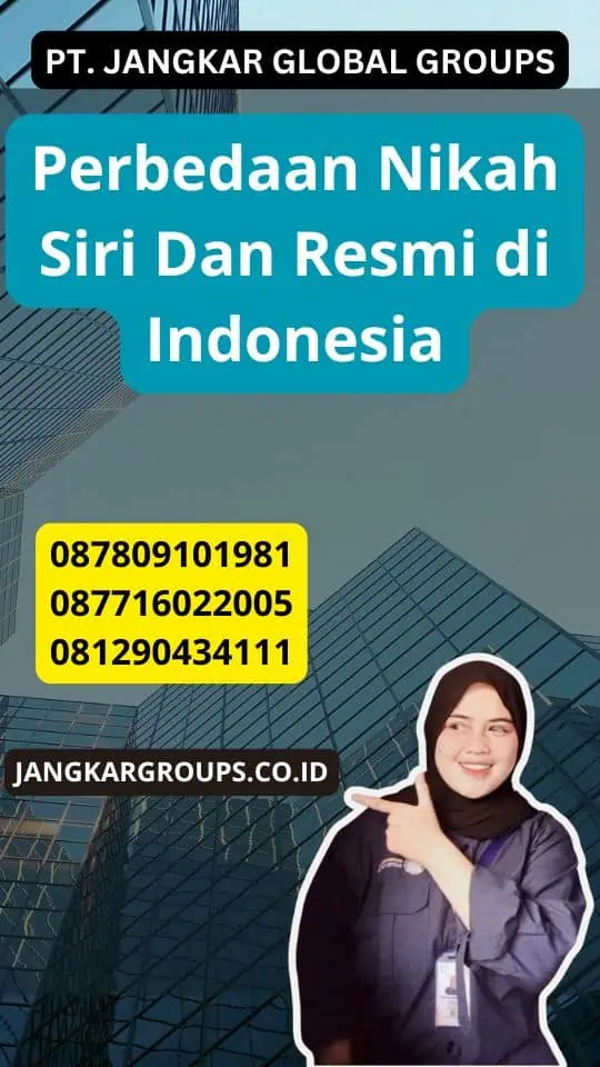 Perbedaan Nikah Siri Dan Resmi di Indonesia