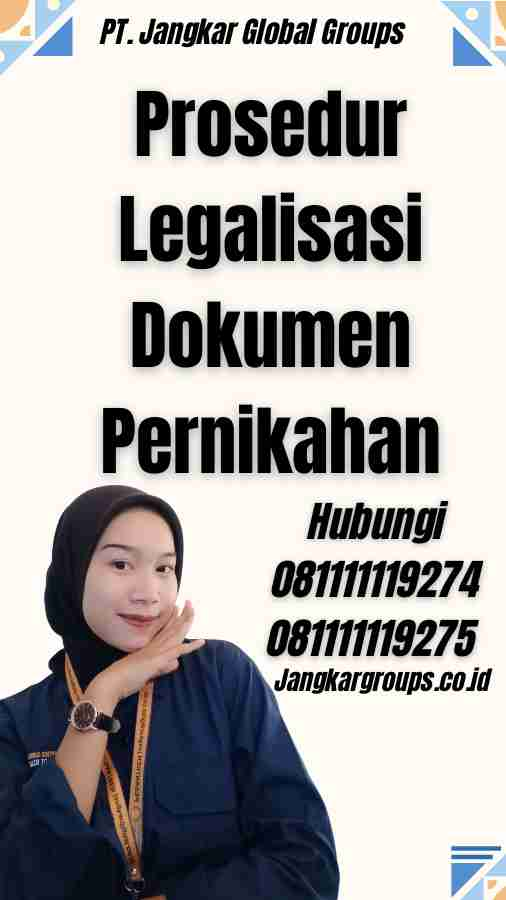 Prosedur Legalisasi Dokumen Pernikahan