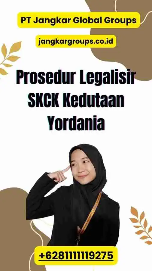 Prosedur Legalisir SKCK Kedutaan Yordania