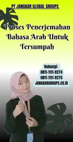 Proses Penerjemahan Bahasa Arab Untuk Tersumpah