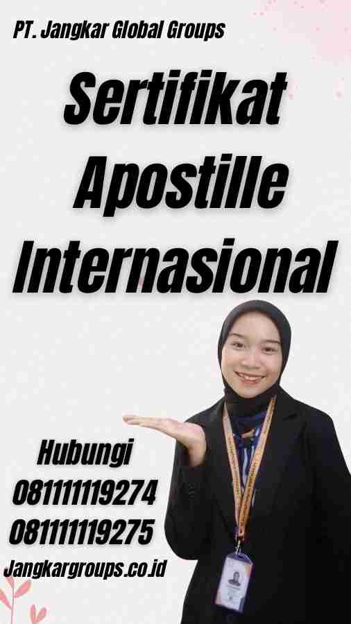 Sertifikat Apostille Internasional