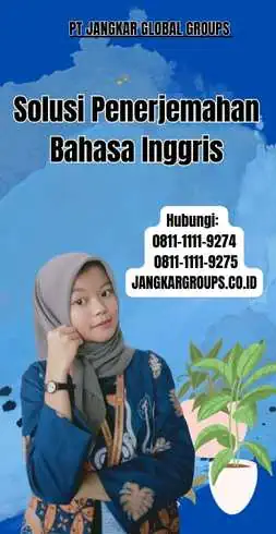 Solusi Penerjemahan Bahasa Inggris