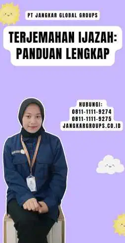 Terjemahan Ijazah Panduan Lengkap