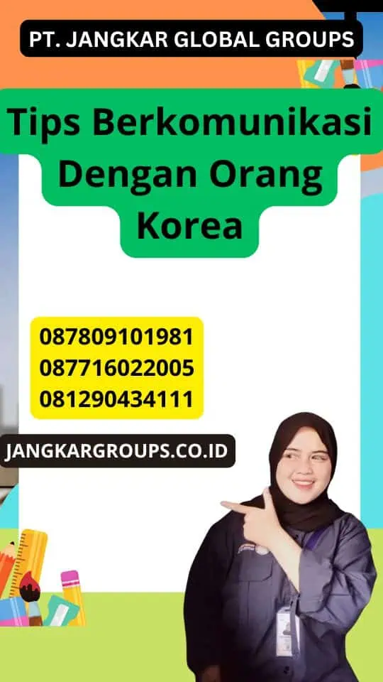 Tips Berkomunikasi Dengan Orang Korea