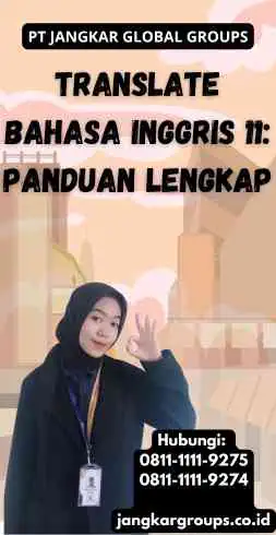 Translate Bahasa Inggris 11 Panduan Lengkap