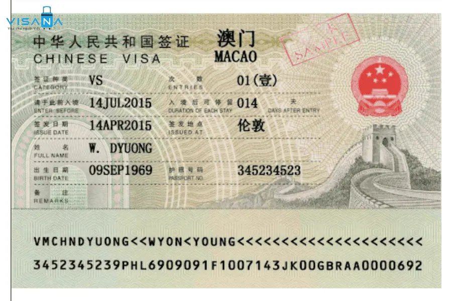 Visa Kerja Teknis di Macau