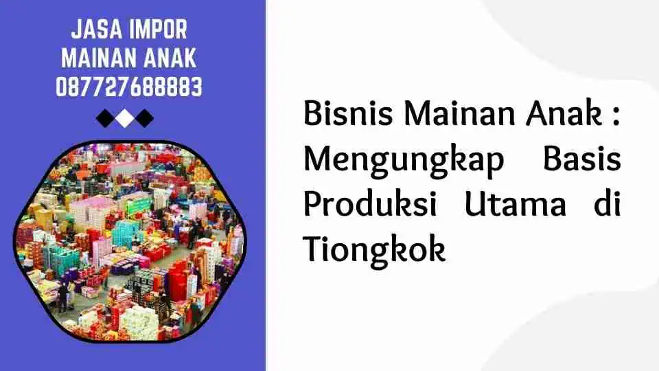 Bisnis Mainan Anak