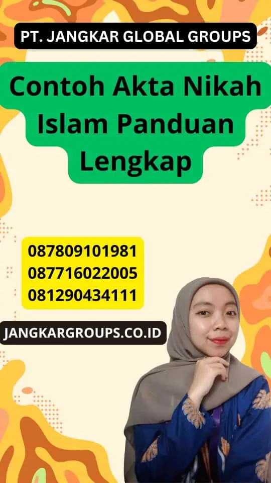 Contoh Akta Nikah Islam Panduan Lengkap