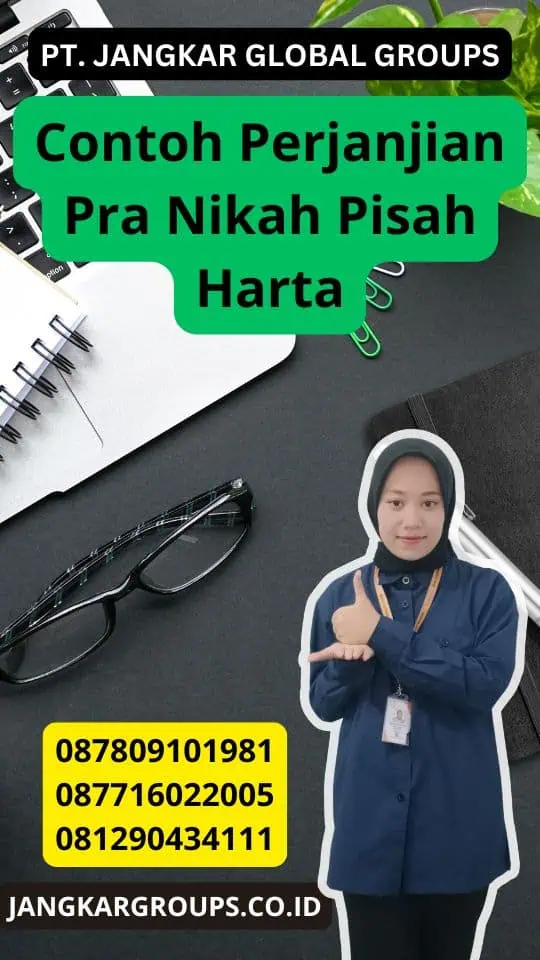 Contoh Perjanjian Pra Nikah Pisah Harta