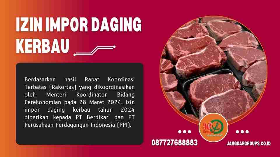 Izin Impor Daging Kerbau