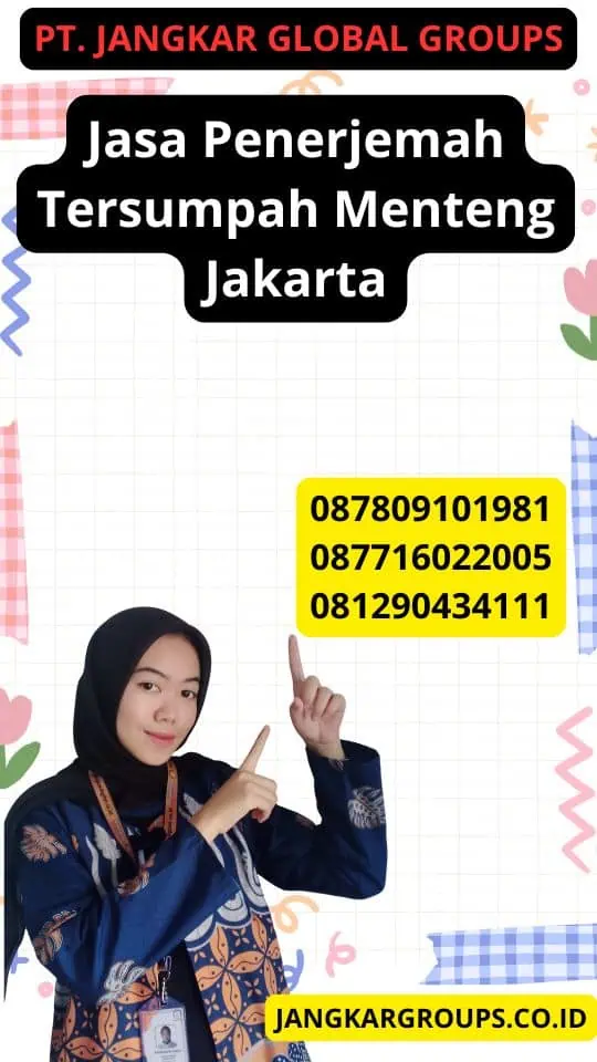 Jasa Penerjemah Tersumpah Menteng Jakarta