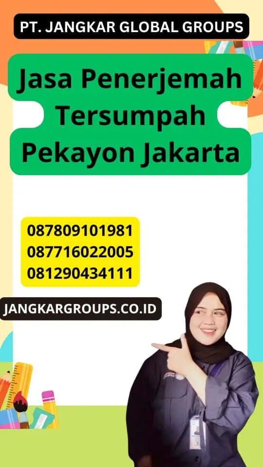 Jasa Penerjemah Tersumpah Pekayon Jakarta