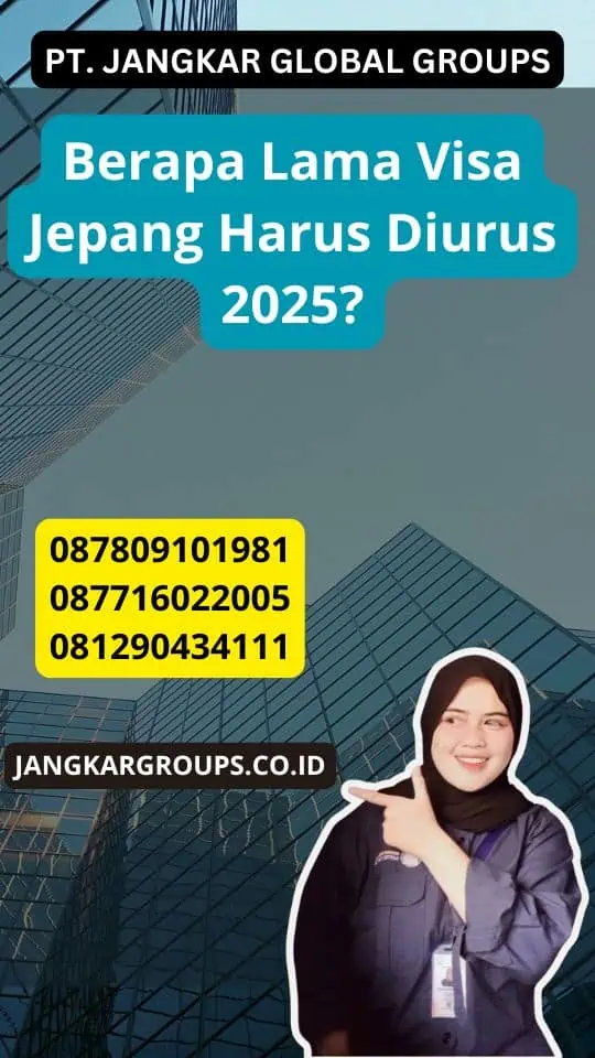 Berapa Lama Visa Jepang Harus Diurus 2025?